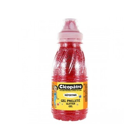 GEL BRILLANTINI ROSSO 250ML