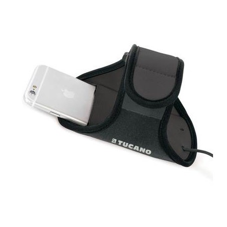 FASCIA DA BRACCIO PORTA CELLULARE - nero