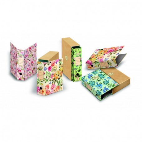 COPERTINA AD ANELLI PIGNA NATURE FLOWER DORSO 8