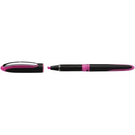 One Highlighter evidenziatore tascabile con sistema super-flow - ROSA