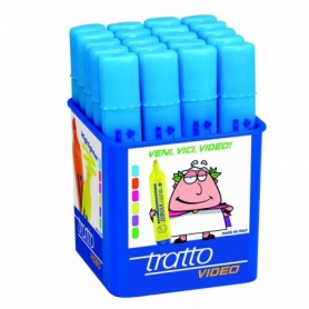 tratto video azzurro