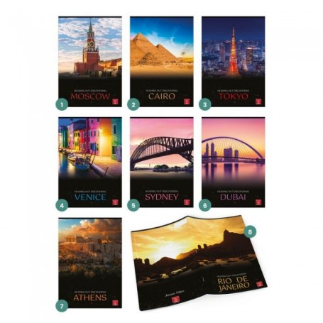 10 MAXI QUADERNI 80GR 0C DREAM CITIES