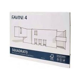 FOGLI "FAVINI 4": CARTANGOLI LISCIO SQUADRATO  D4 24X33 cm - 20 Fogli - 220 gr
