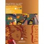 BLOCCO CLAIREFONTAINE PASTELMAT N.2 30X40CM-12FF-360GR-4COL.