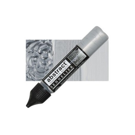 SENNELIER ABSTRACT LINER 27 ML IRIDESCENT SILVER