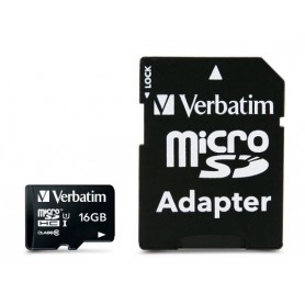 Scheda SD Verbatim Premium 16 GB microSDHC classe 10
