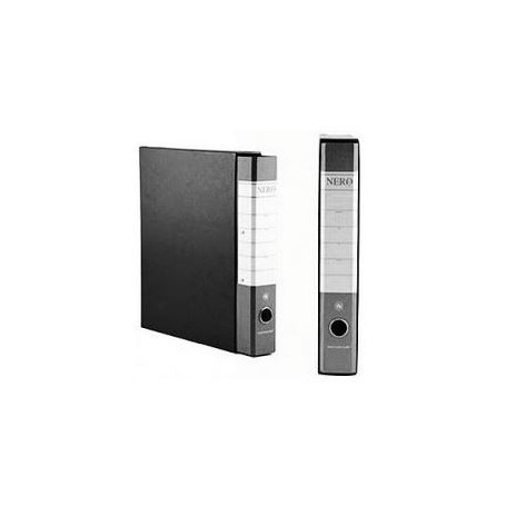 raccoglitore nero& protocollo -23 x 33 cm- dorso 5 colore grigio