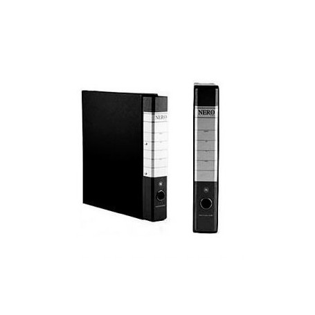 raccoglitore nero& protocollo -23 x 33 cm- dorso 5 colore nero