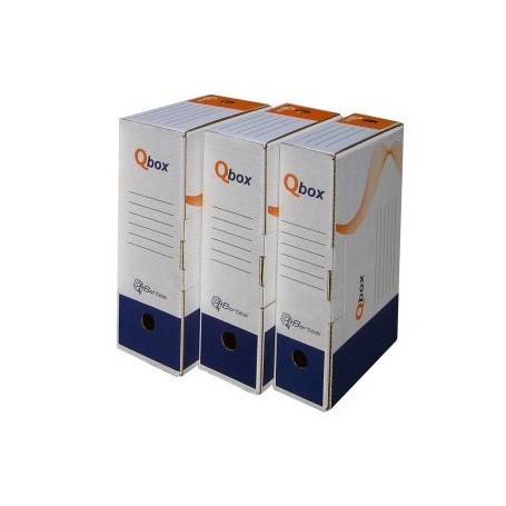 scatole per archivio definitivo q-box f.to a4 dorso 10cm