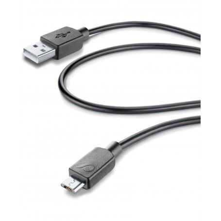 CAVO DATI 0.6 m  MICROUSB NERO