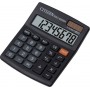 Calcolatrice da scrivania SDC805II, 8 cifre - alimentazione solare batterie  130X102X18,5mm nero