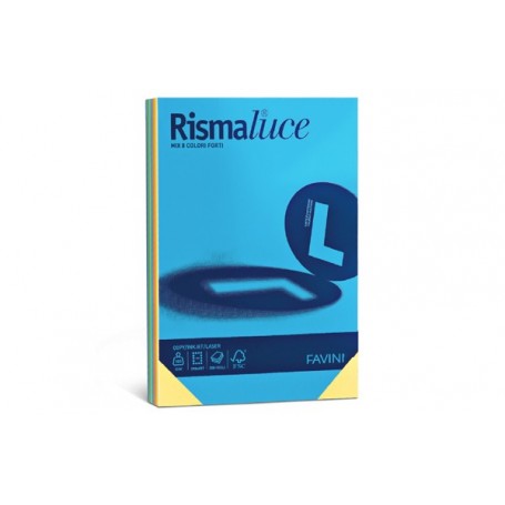 rismaluce 8 colori forti a3 300ff 90gr