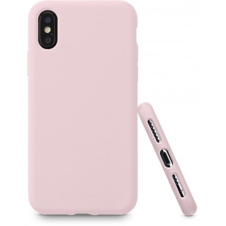 CUSTODIA SOFT TOUCH  IPH X ROSA