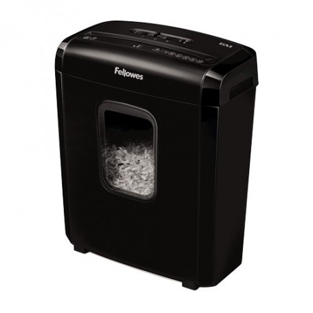 Fellowes Powershred 6M distruggi documenti Taglio a frammenti Nero