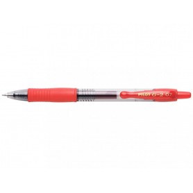 Penna a sfera Pilot G-2 rosso - punta 0,7 mm - ricaricabile