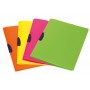 cartelline clipper shocking file in ppl mix colori fluo