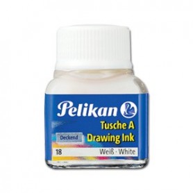 Inchiostro china Pelikan 10ml BIANCO