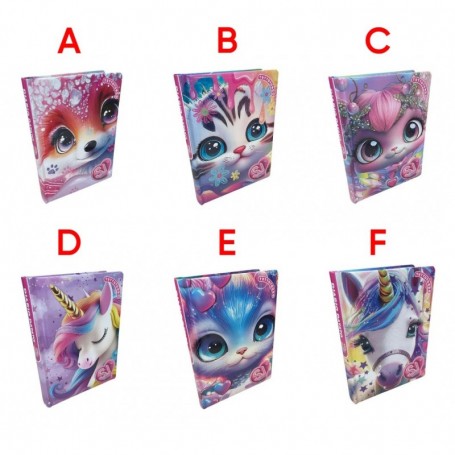 Diario Agenda 10 Mesi Datato Sj Gang Animali Girl 25/26