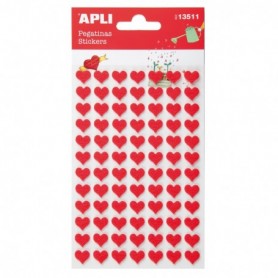 1 Foglio Stickers Feltro "Cuore"