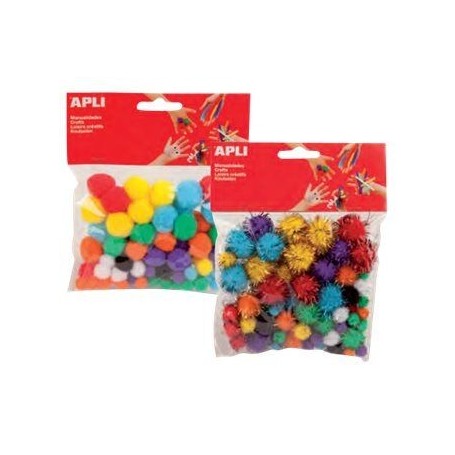 Pom Pom Colori Assortiti