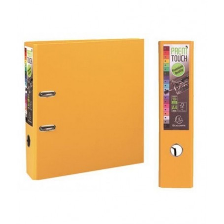 Registratore a leva Exacompta Prem'Touch giallo