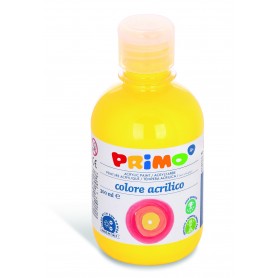 TEMPERA ACRILICA GIALLO LIMONE IN BOTTIGLIA 300ML