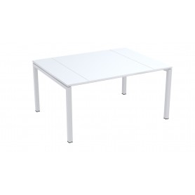 SCRIVANIA EASYDESK 140 CM  bianco