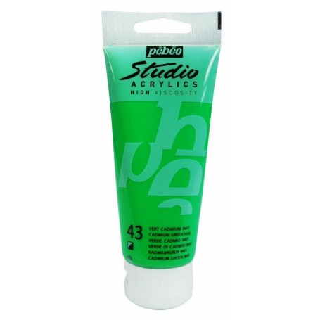 STUDIO ACRYLICS 100 ML VERDE DI CADMIO