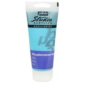 STUDIO ACRYLICS 100 ML FOSFORESCENTE BLU