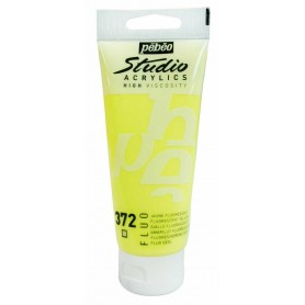 STUDIO ACRYLICS 100ML  FLUO GIALLO