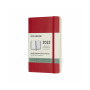 MOLESKINE AGENDA 12 MESI SETTIMANALE POCKET COPERTINA MORBIDA ROSSO  2022