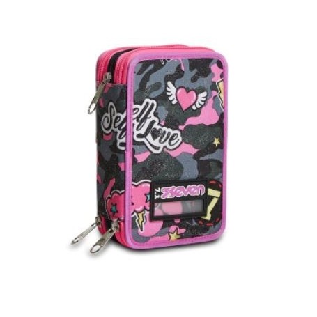 ASTUCCIO 3 ZIP CAMOULOVE GIRL