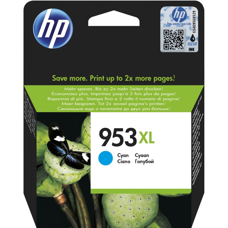 cartuccia HP 953 XL ciano alta capacità