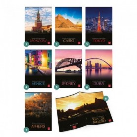 10 MAXI QUADERNI 80GR 1R DREAM CITIES