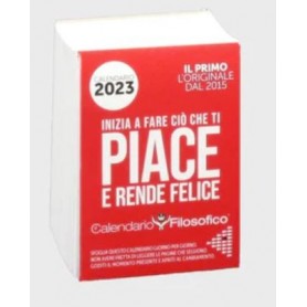 CALENDARIO FILOSOFICO A8 -5,2x7,2 cm-