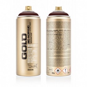 BOMBOLETTA SPRAY MONTANA GOLD BLACK RED 400ML- disponibile solo in negozio, non si effettuano spedizioni