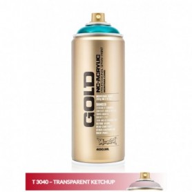 MONTANA GOLD TRANSPARENT 400ML T 3040 KETCHUP- disponibile solo in negozio, non si effettuano spedizioni