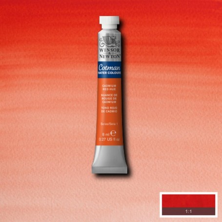 ACQUERELLO ROSSO DI CADMIO 095 COTMAN 8ML