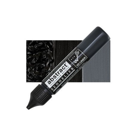 SENNELIER ABSTRACT LINER 27 ML NOIR DE MARS