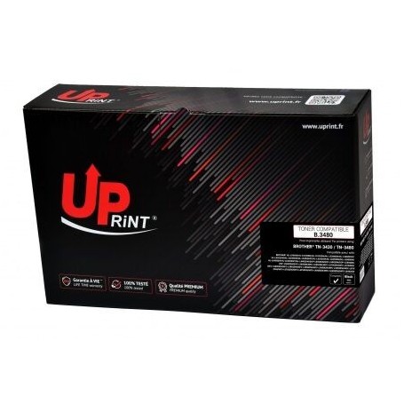 UPRINT TONER COMPATIBILE BROTHER TN-3480  BK