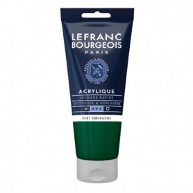 ACRILICO FINE 80ML VERDE SMERALDO 529