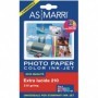 carta inkjet a6 -10x15cm- 210gr 20fg photo lucida 8869 as marri