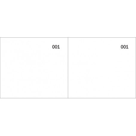 Scontrini Num 1-100 2 Sez Bian5,8X13