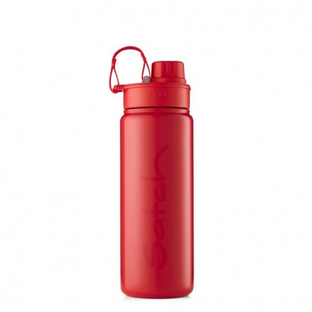 ERGOBAG BOTTLE RED STAINLESS STEEL