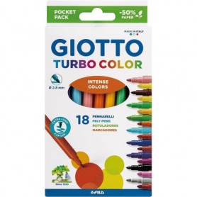 GIOTTO TURBO COLOR ASTUCCIO 18 PZ