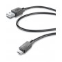 CAVO DATI 0.6 m  MICROUSB NERO