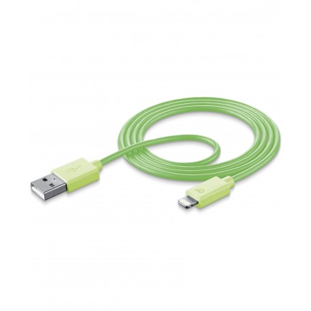 CAVO DATI USB MFI IPH5 VERDE