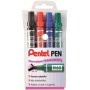 PENTEL PEN - TASCHINA 4PZ  ASSORTITO