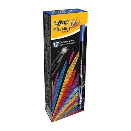 MARCATORE BIC INTENSITY FINE BLU