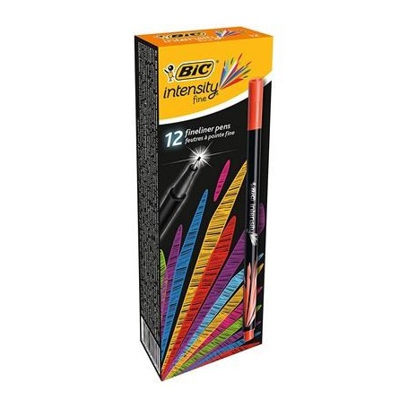 MARCATORE BIC INTENSITY FINE ARANCIONE